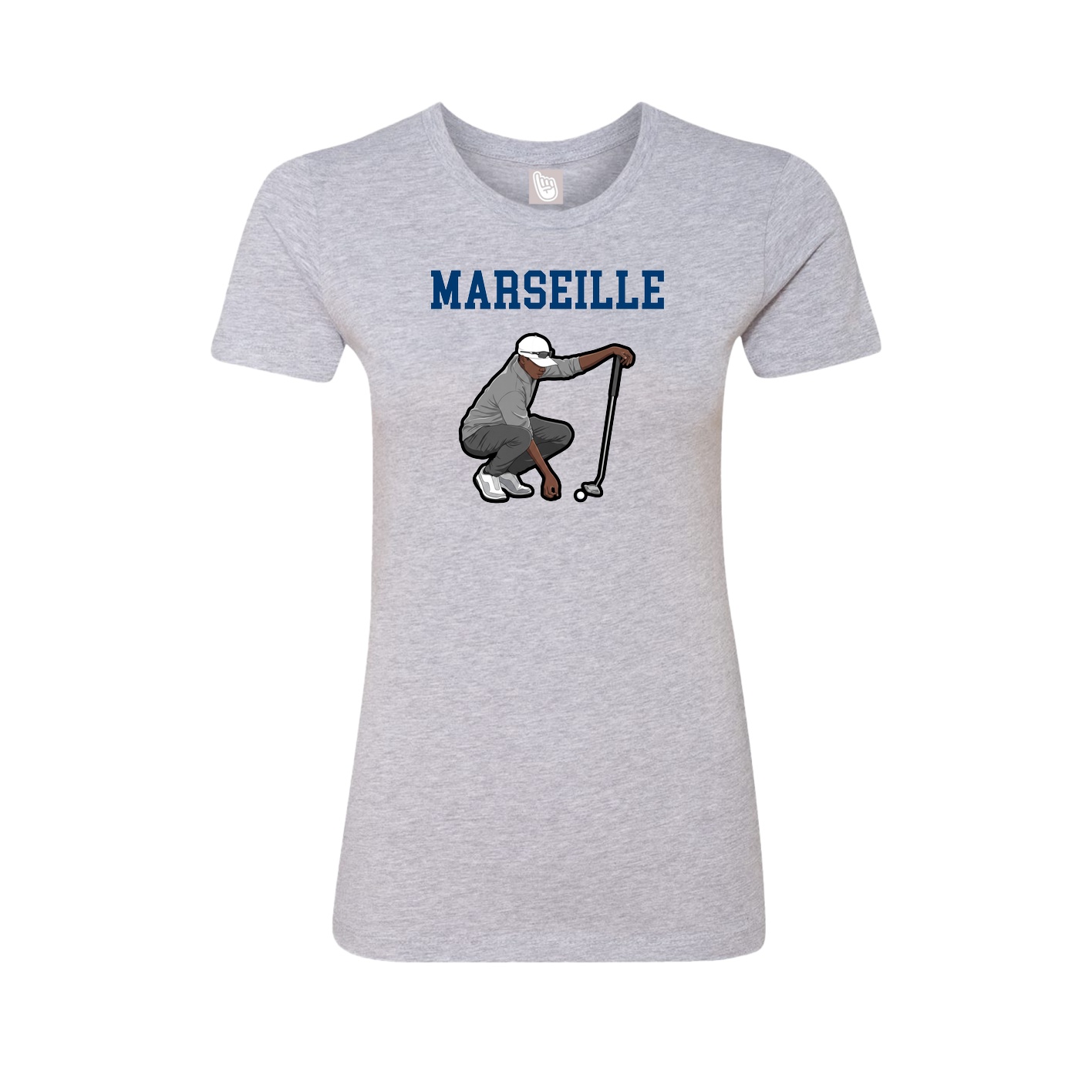 Fitted Women's Tee — Shirsey in Grey