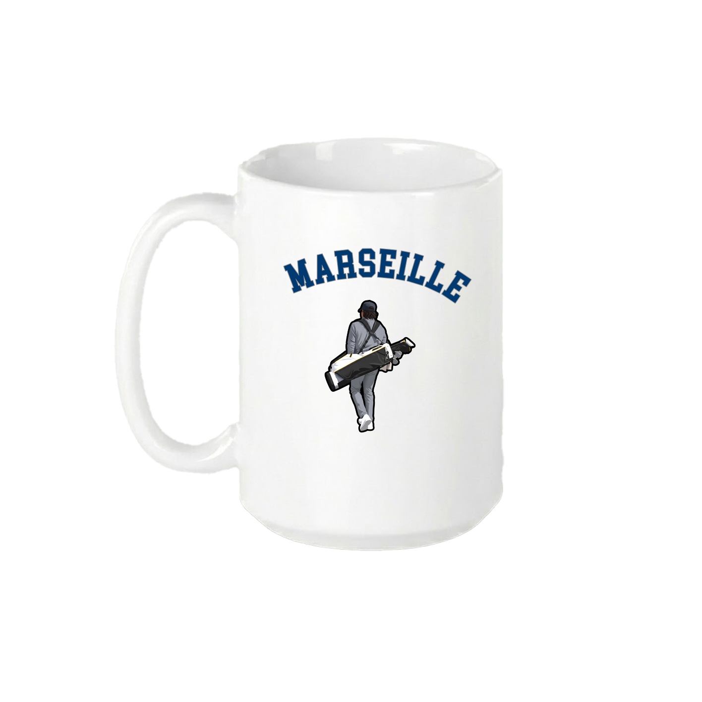 15oz Coffee Mug — Shirsey Arch in White