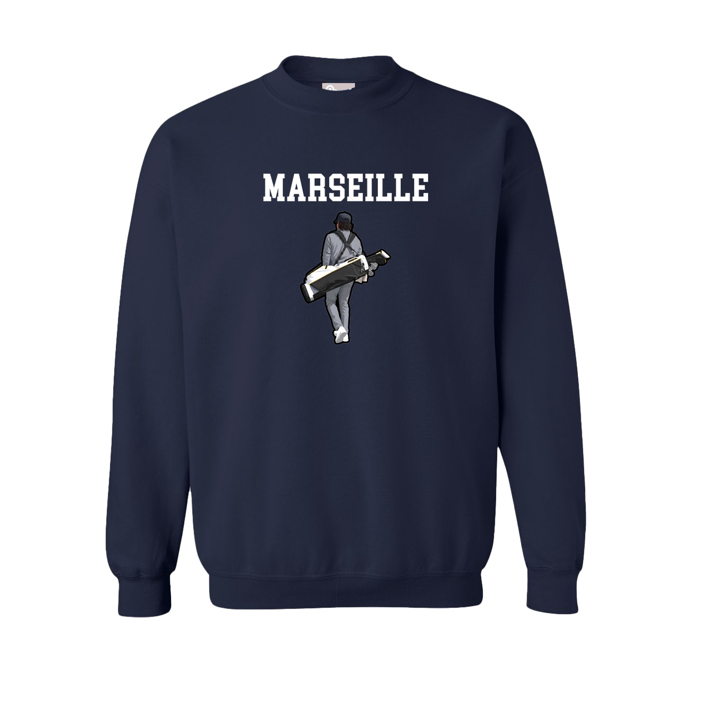 Fleece Crew — Shirsey in Navy