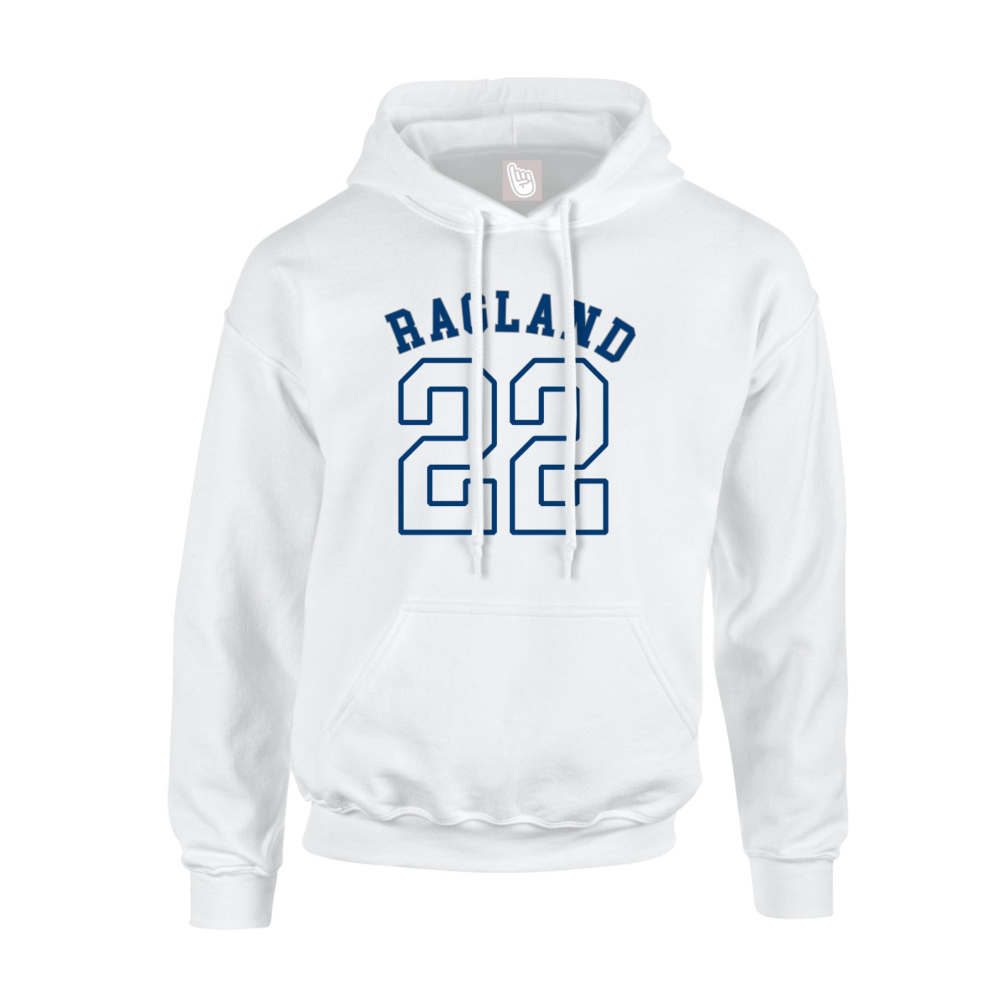 Hoodie — Shirsey Arch in White
