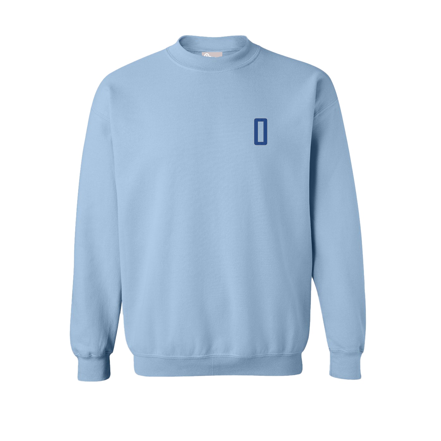 Fleece Crew — Front Shirsy in Light Blue