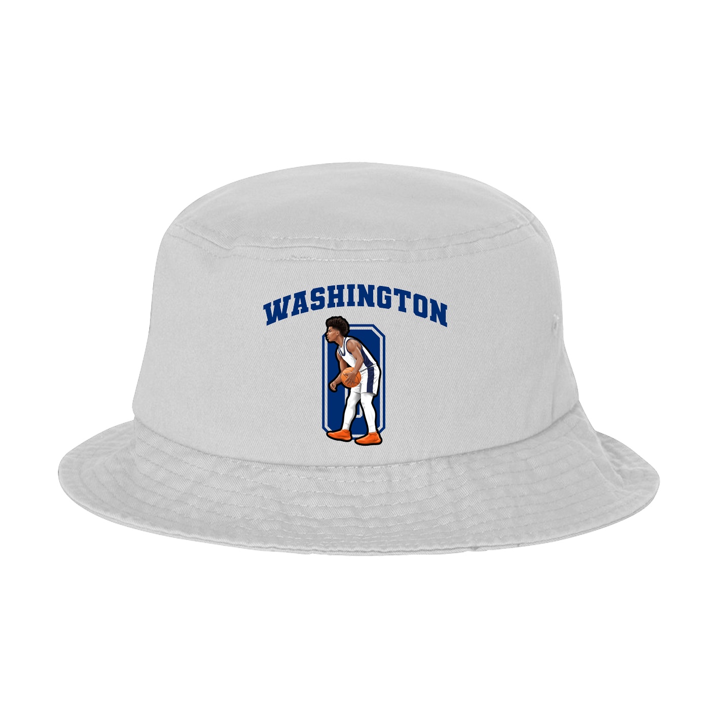 Bucket Cap — Number in White