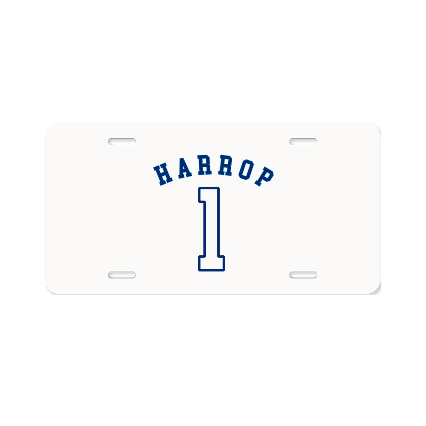 License Plate — Shirsey Arch in Classic