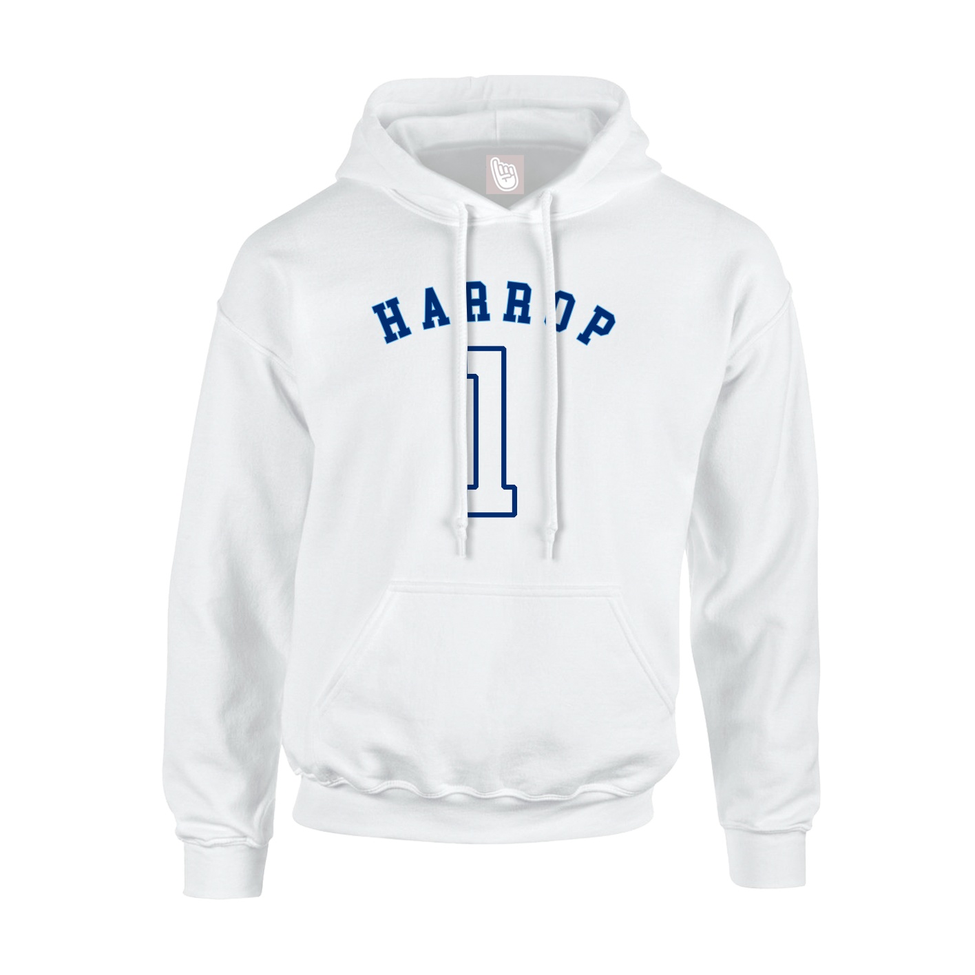 Hoodie — Shirsey Arch in White