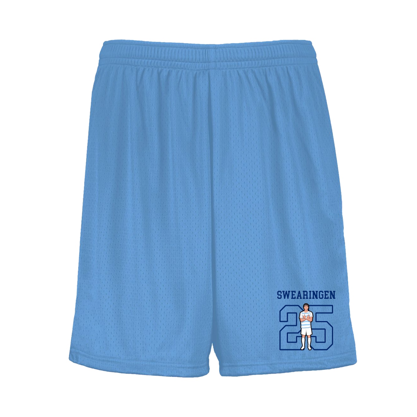 Shorts — Shirsey in Light Blue