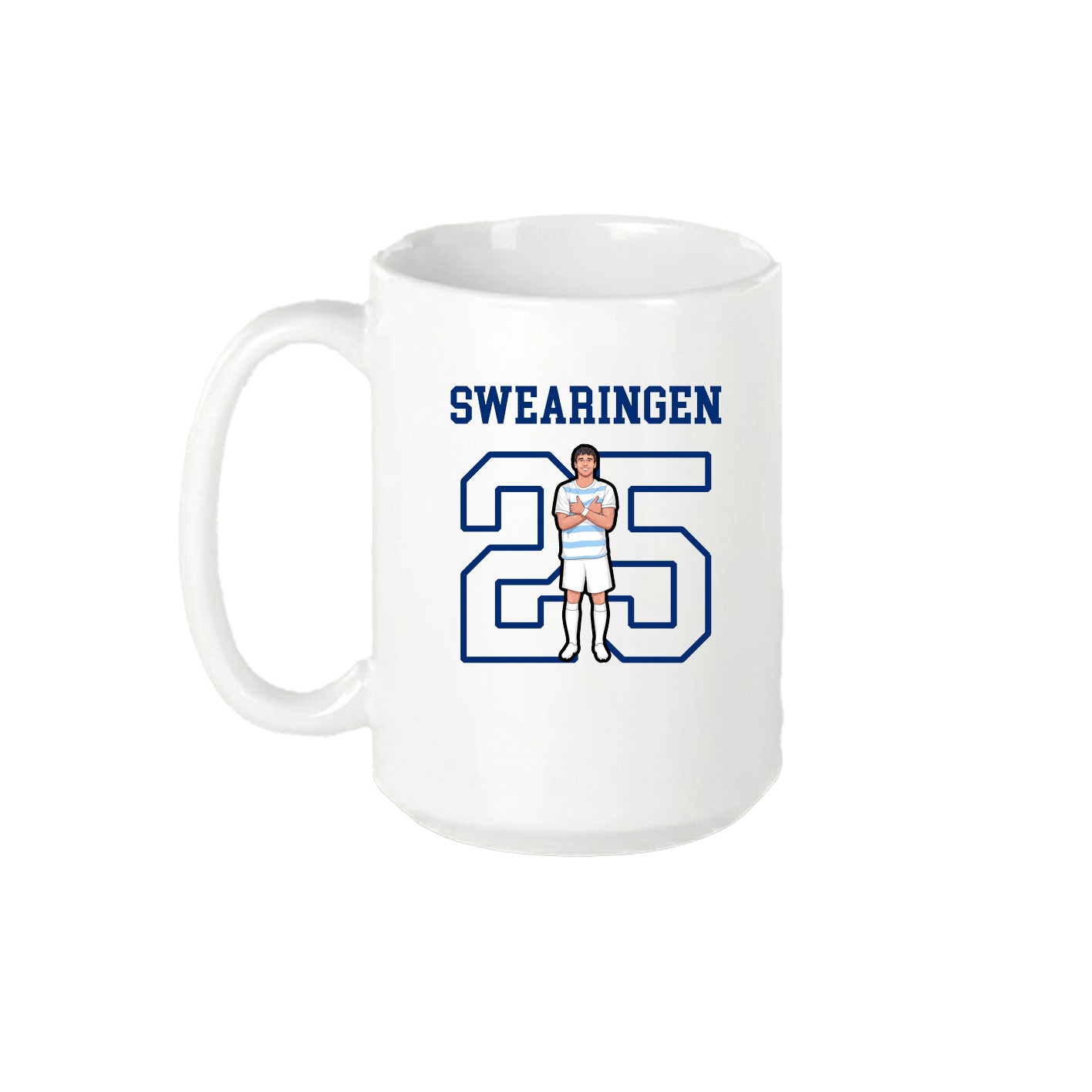 15oz Coffee Mug — Shirsey in White