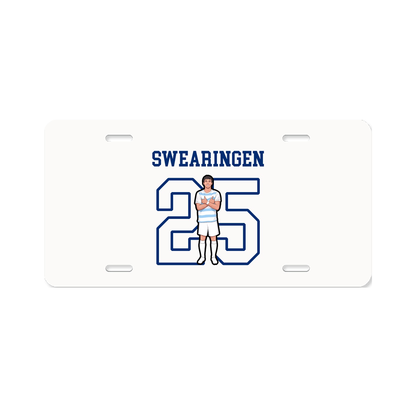 License Plate — Shirsey in Classic