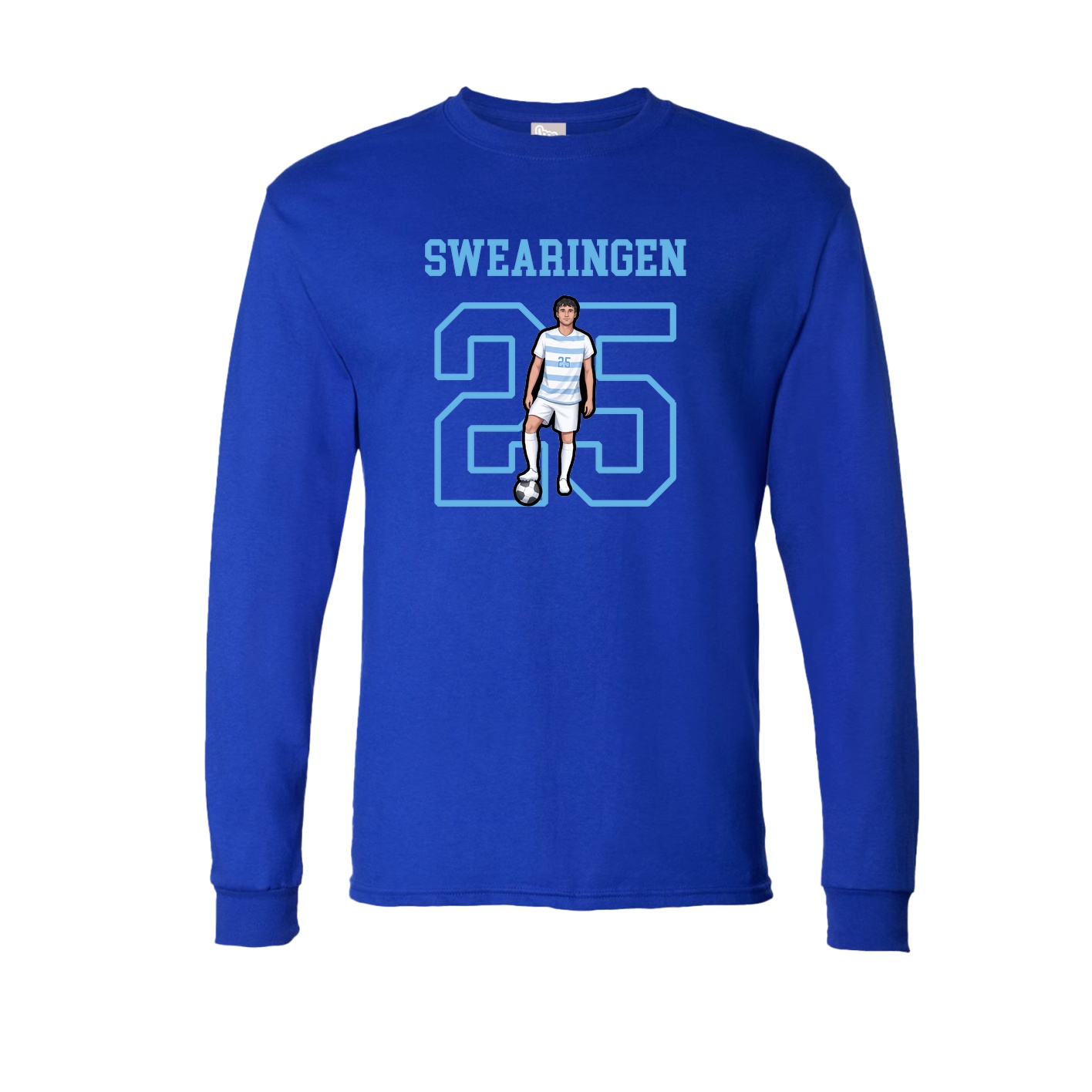 Long Sleeve Tee — Shirsey in Royal