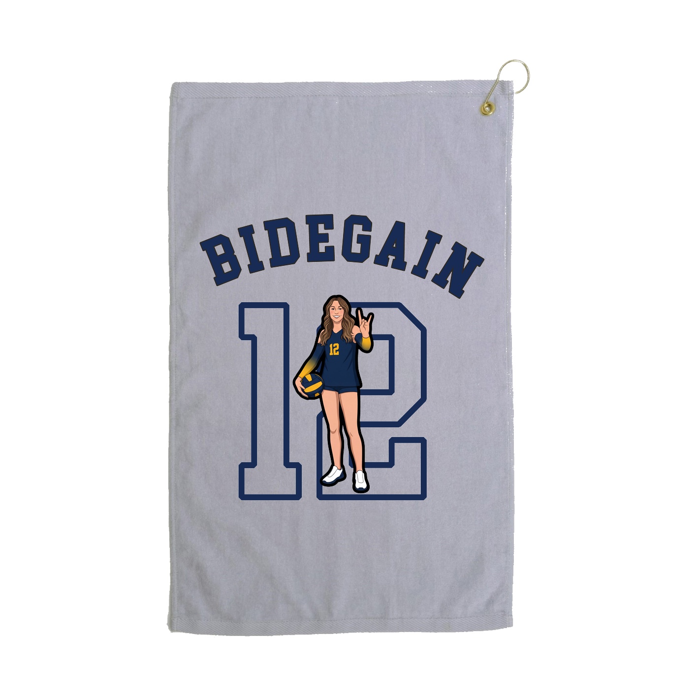 Golf Towel — Shirsey Arch in Grey