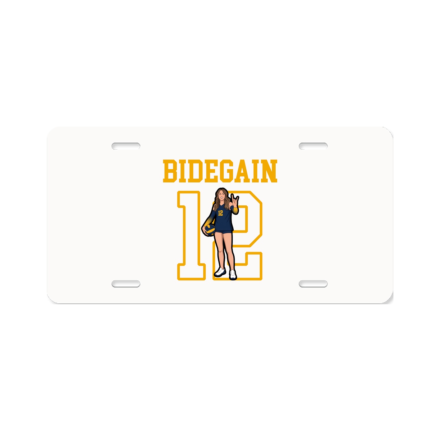 License Plate — Shirsey in Classic