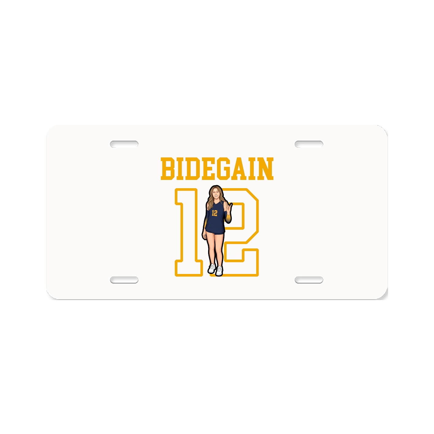 License Plate — Shirsey in Classic
