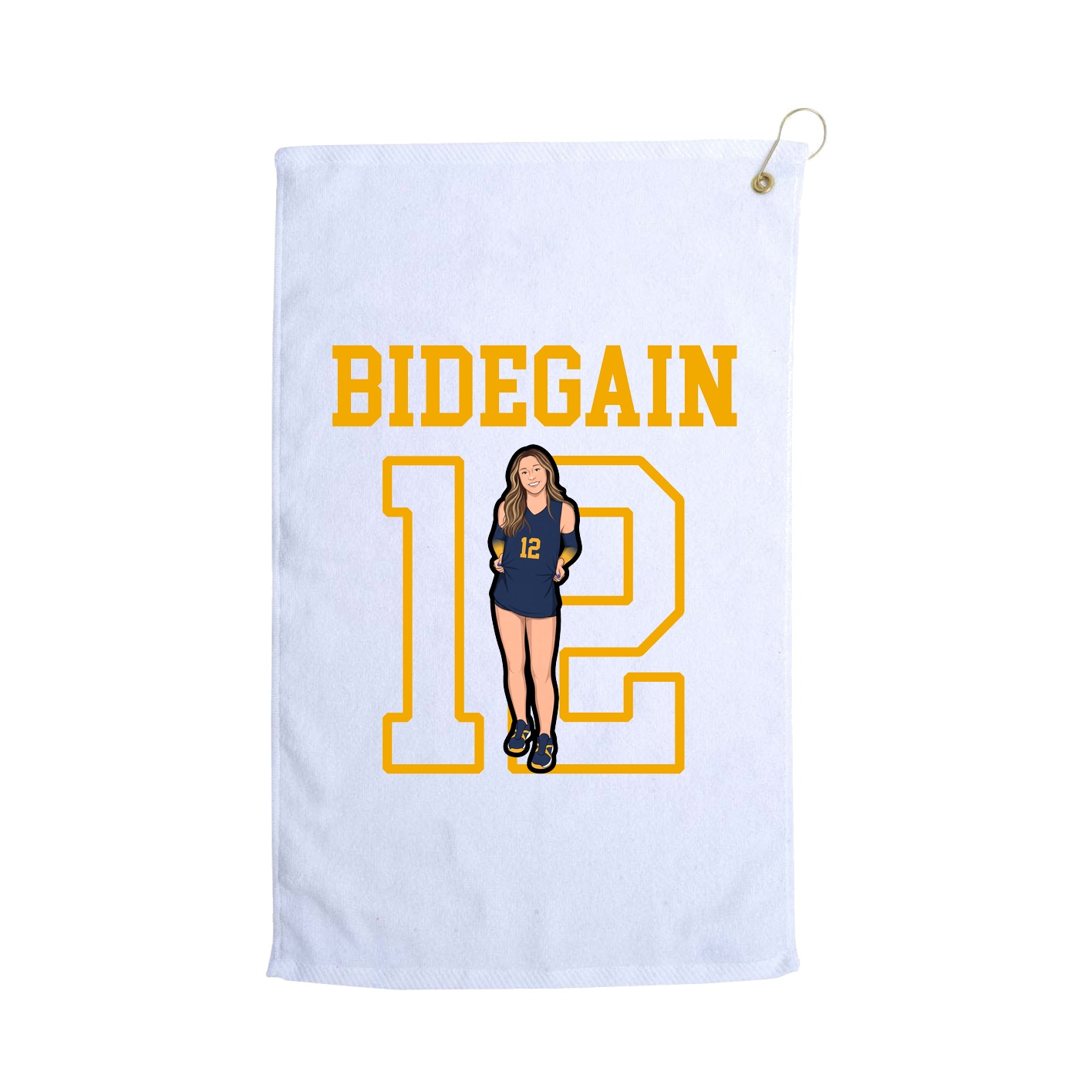 Golf Towel — Shirsey in White