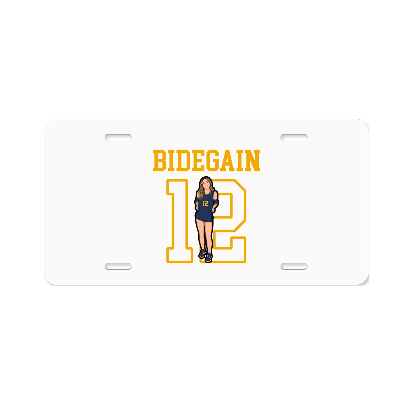 License Plate — Shirsey in Classic