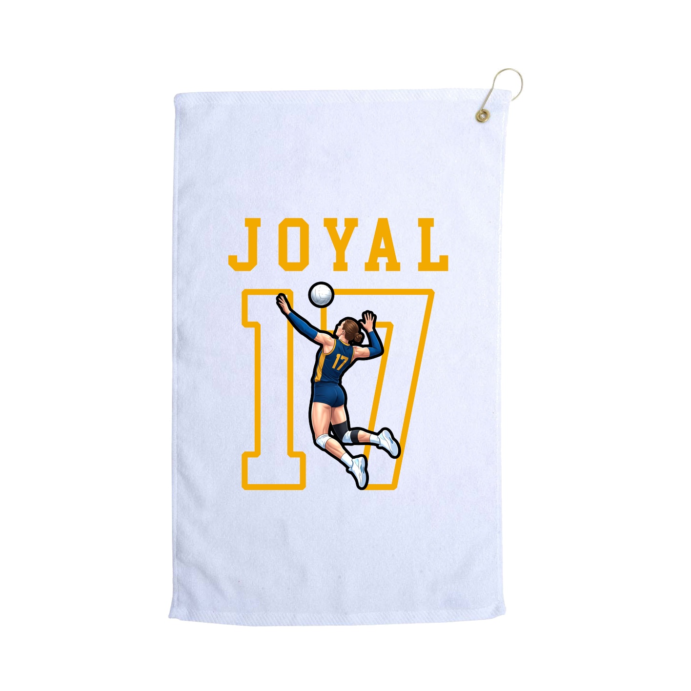 Golf Towel — Shirsey in White