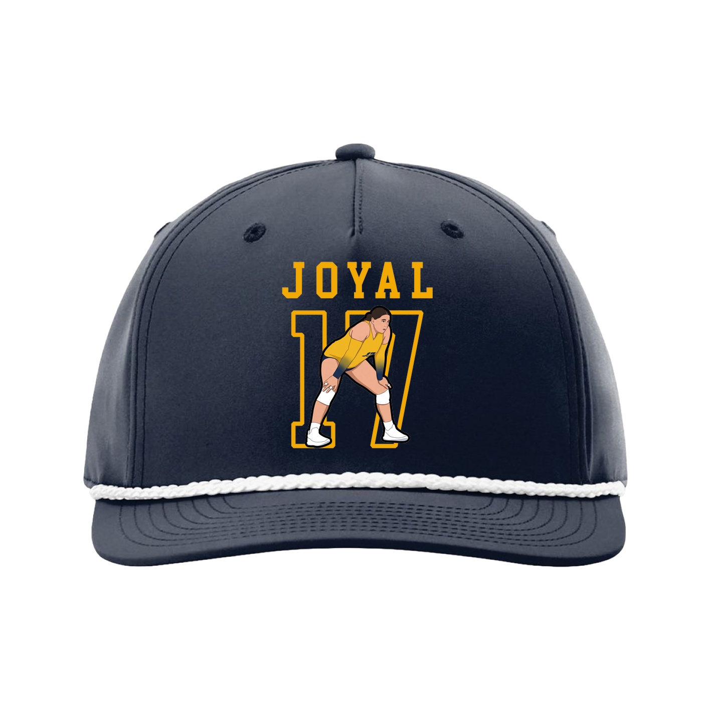Five-Panel Classic Rope Cap — Shirsey in Navy