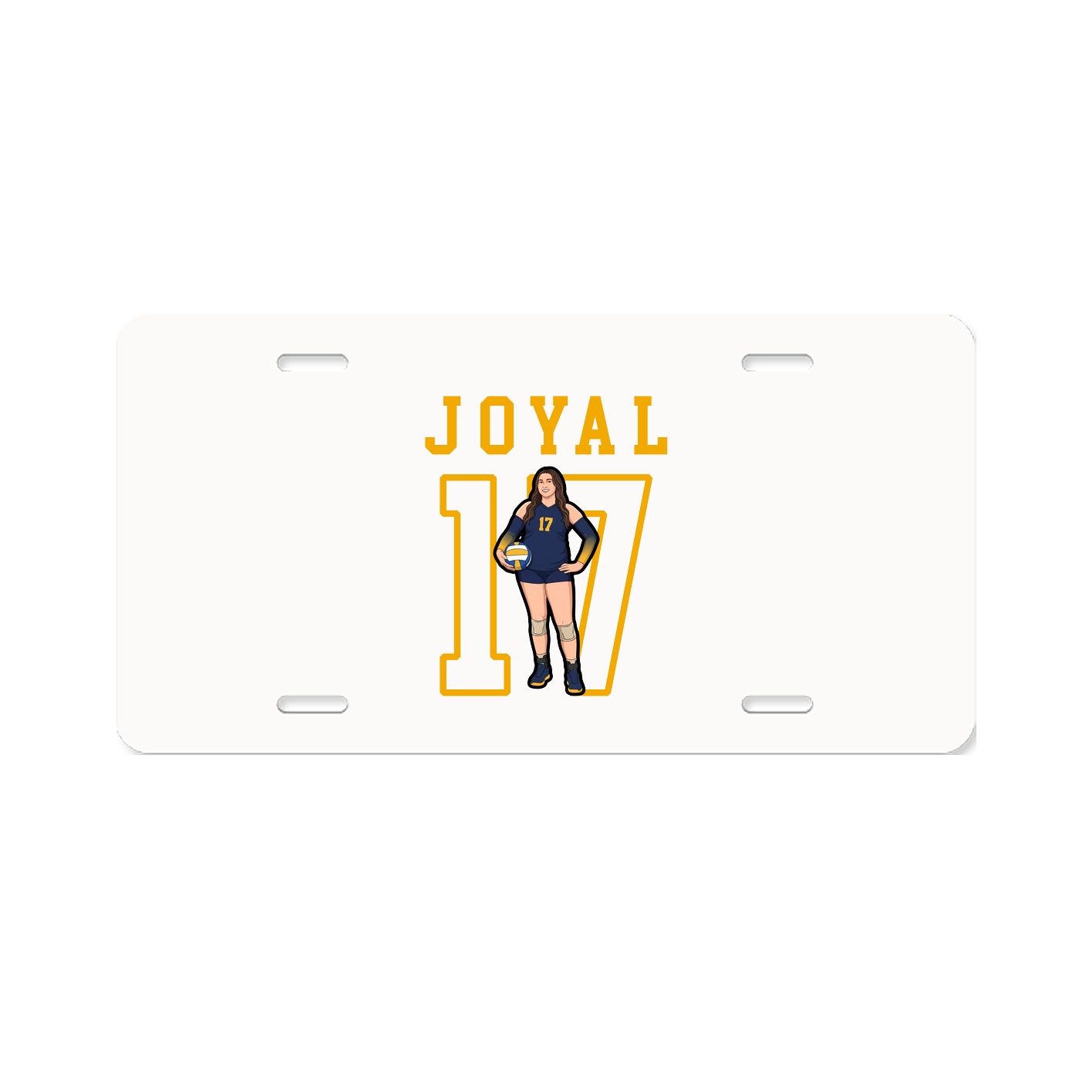 License Plate — Shirsey in Classic