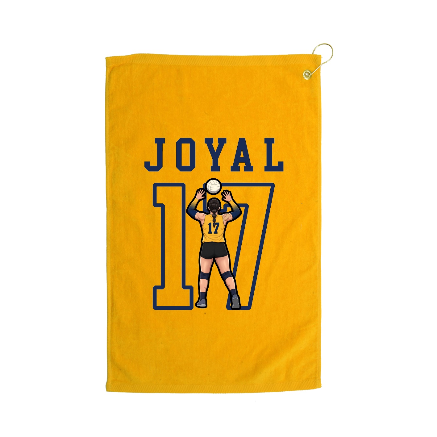 Golf Towel — Shirsey in Gold