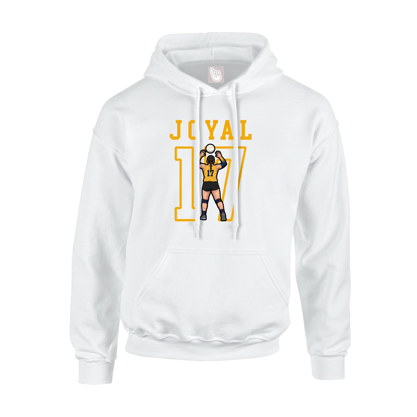 Youth Hoodie — Shirsey in White