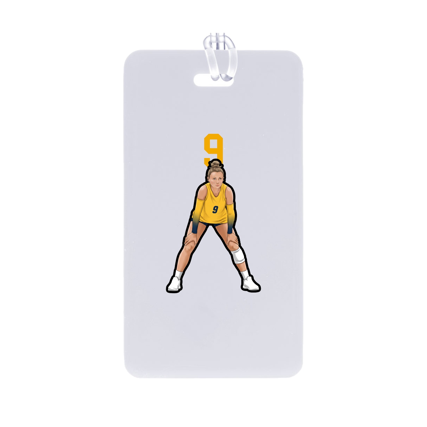 Bag Tag — Number Top in Classic