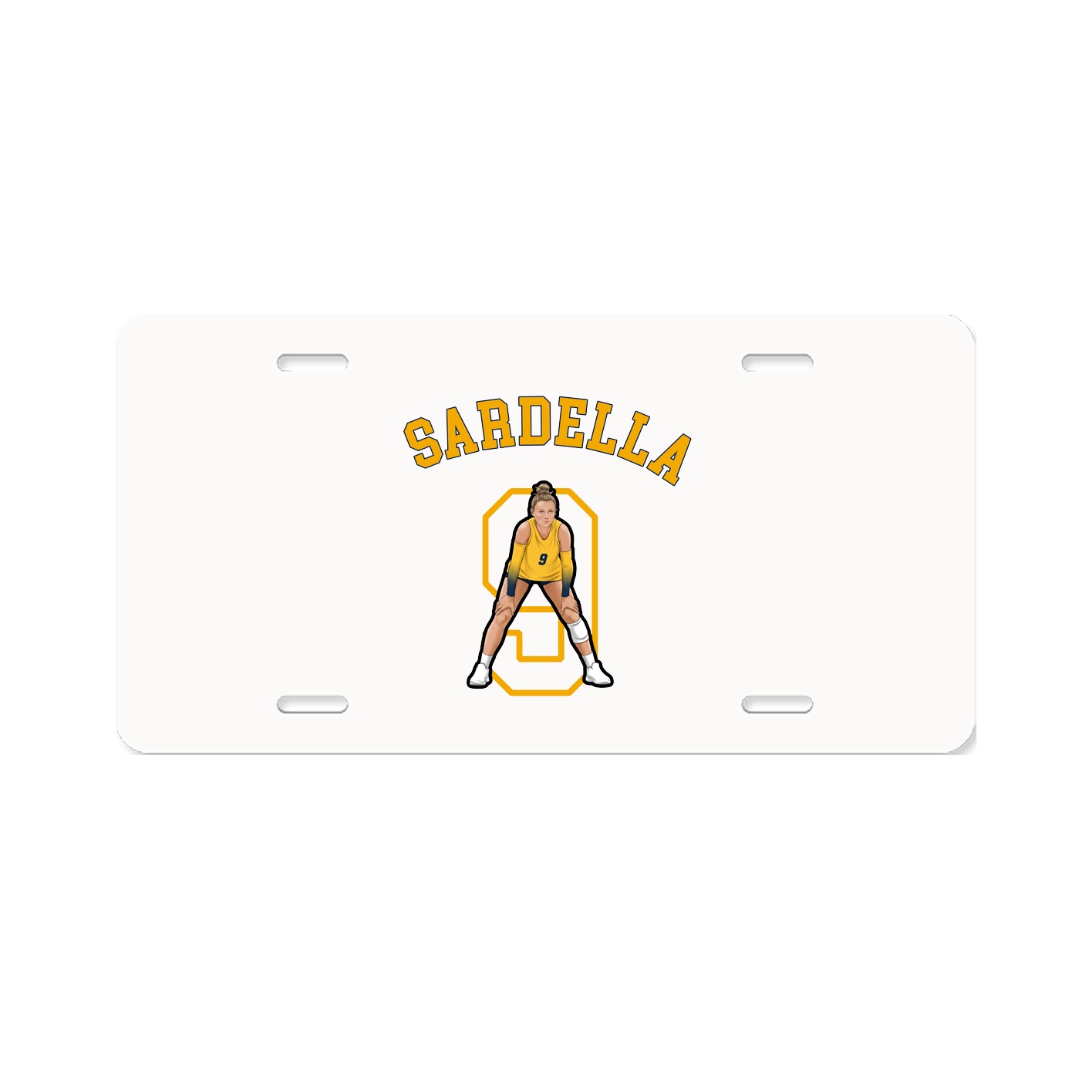 License Plate — Shirsey Arch in Classic