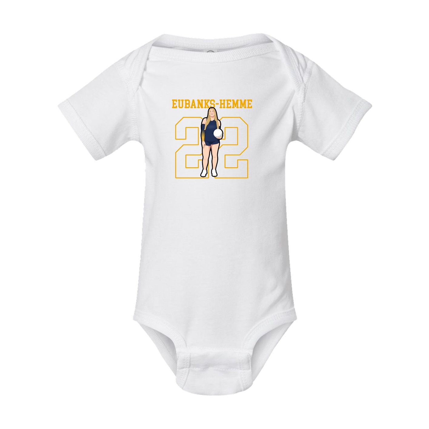 Baby Onesie — Shirsey in White