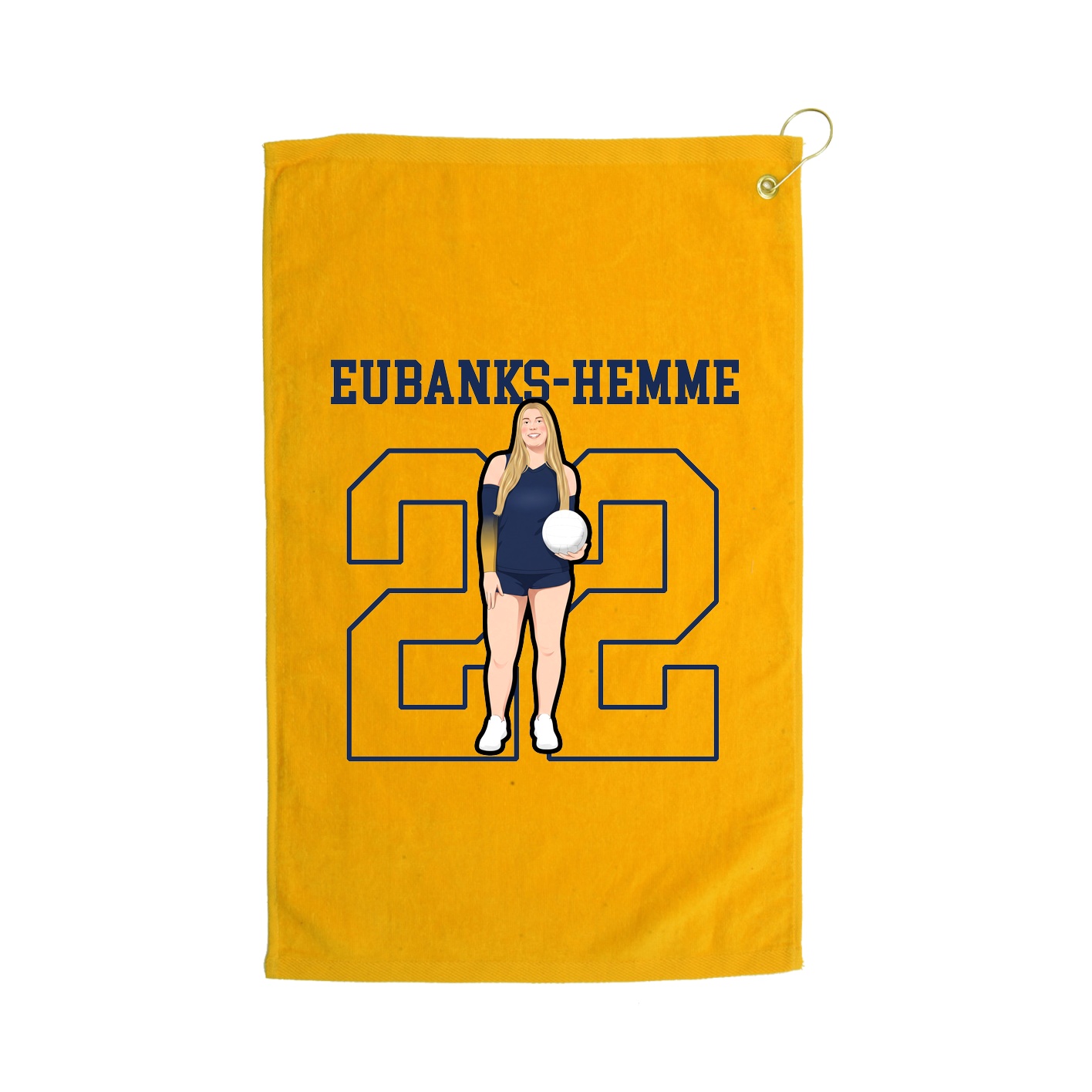 Golf Towel — Shirsey in Gold