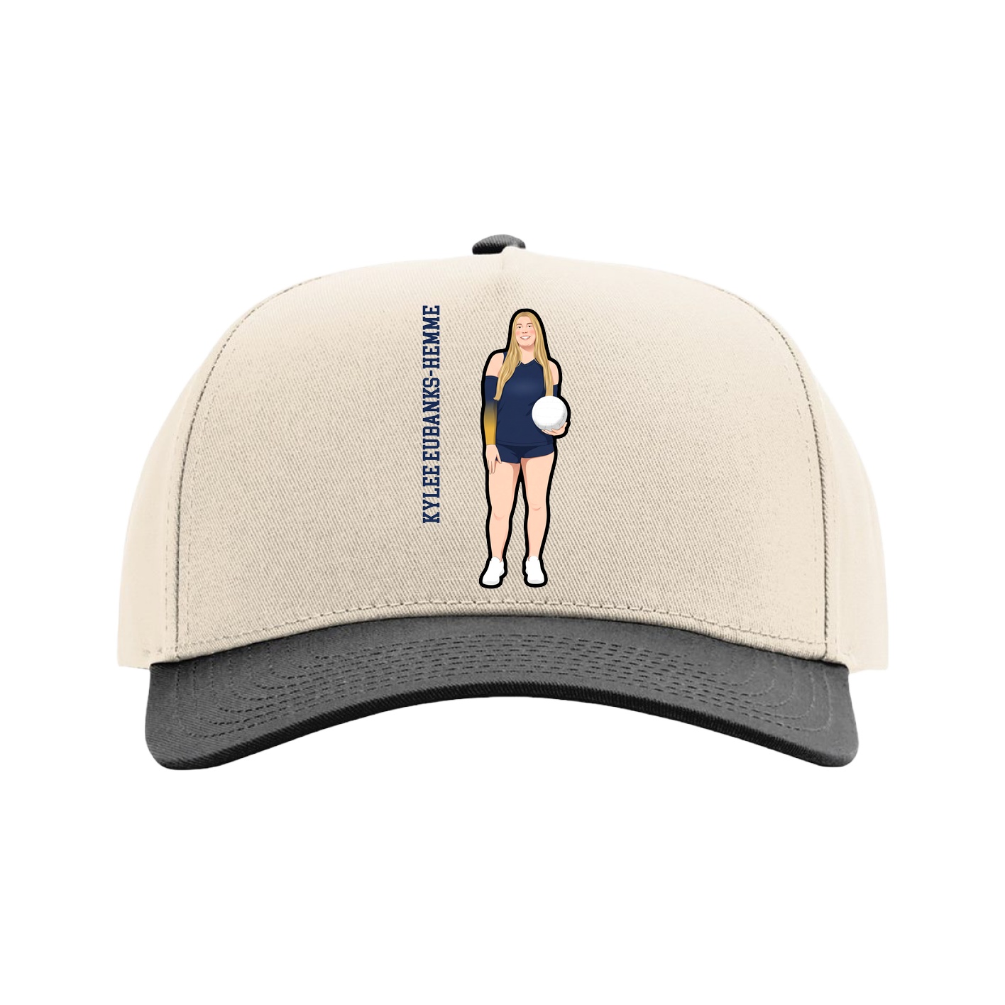 Full Fabric Five-Panel Champ Cap