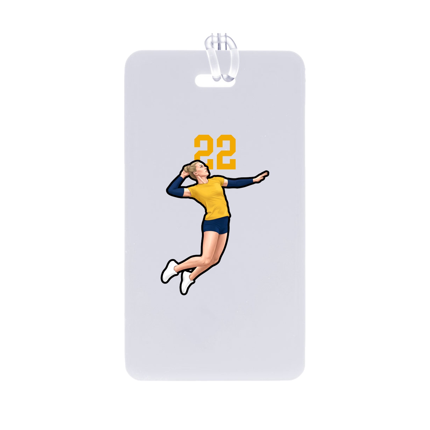 Bag Tag — Number Top in Classic