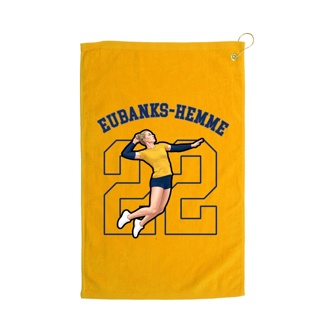 Golf Towel — Shirsey Arch in Gold