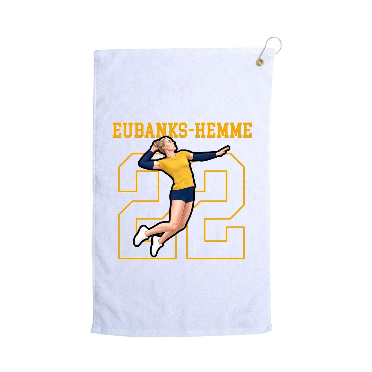 Golf Towel — Shirsey in White