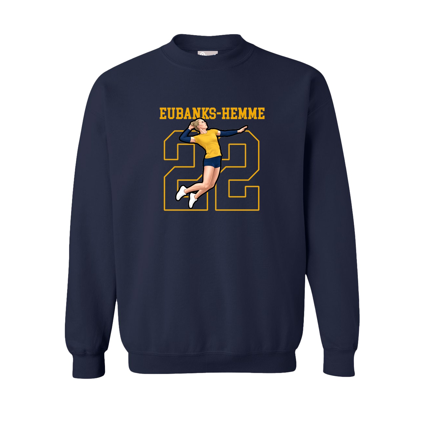 Fleece Crew — Shirsey in Navy