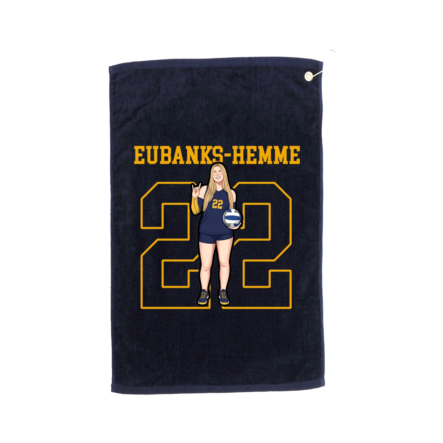 Golf Towel — Shirsey in Navy