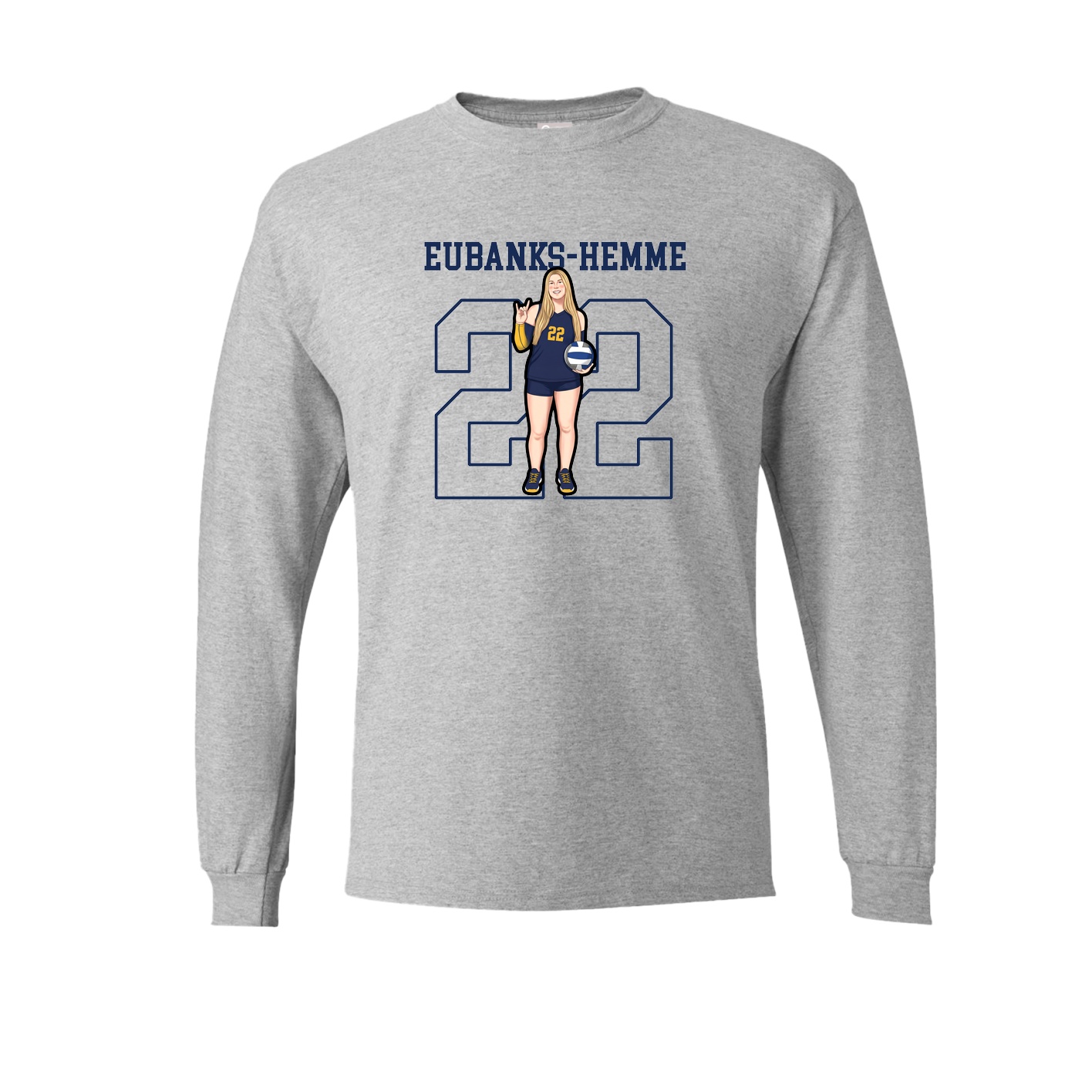 Long Sleeve Tee — Shirsey in Grey