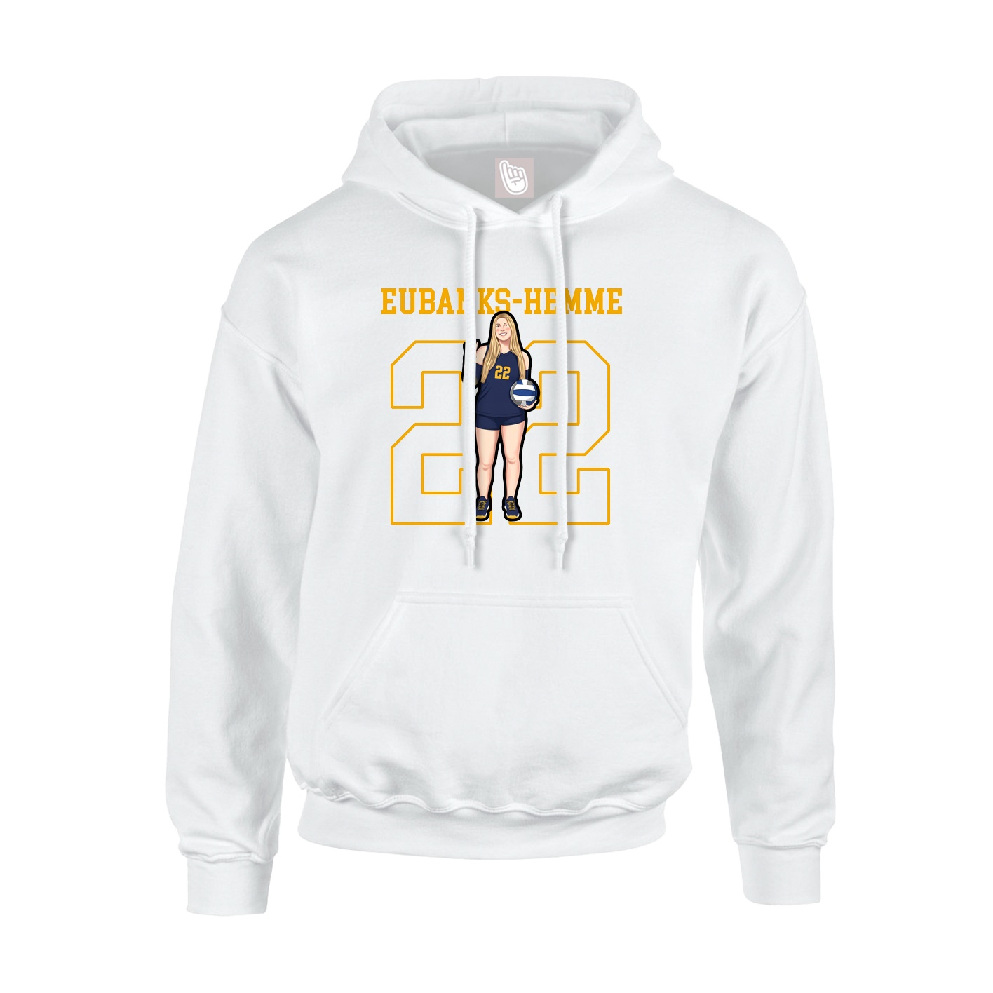 Youth Hoodie — Shirsey in White