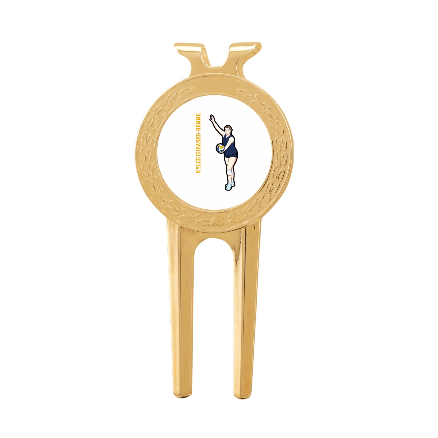 Divot Tool with Ball Marker — Name Vertical in Classic