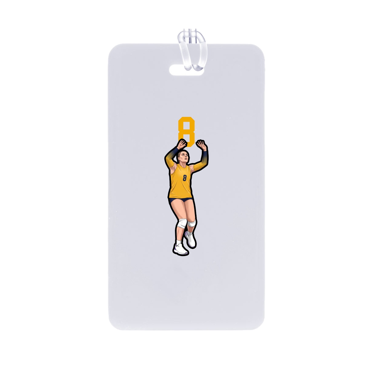 Bag Tag — Number Top in Classic
