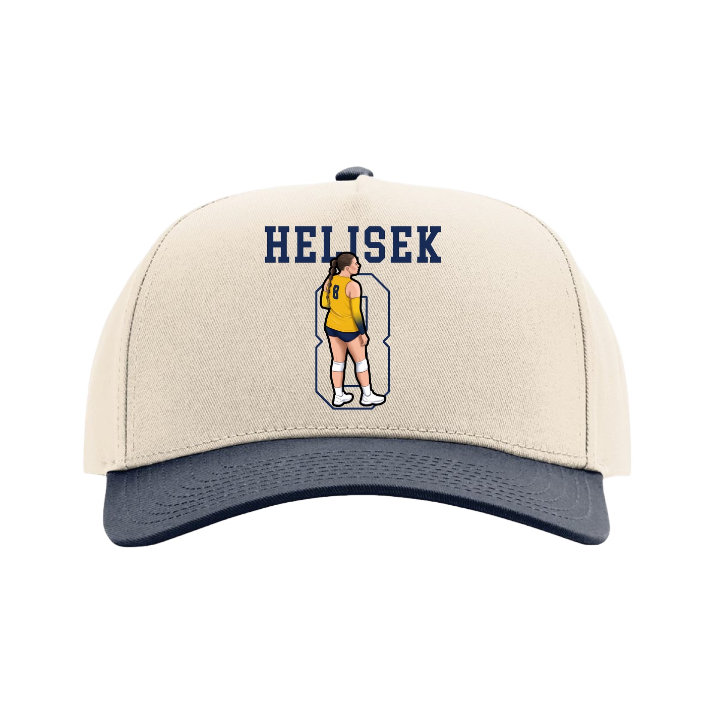 Full Fabric Five-Panel Champ Cap