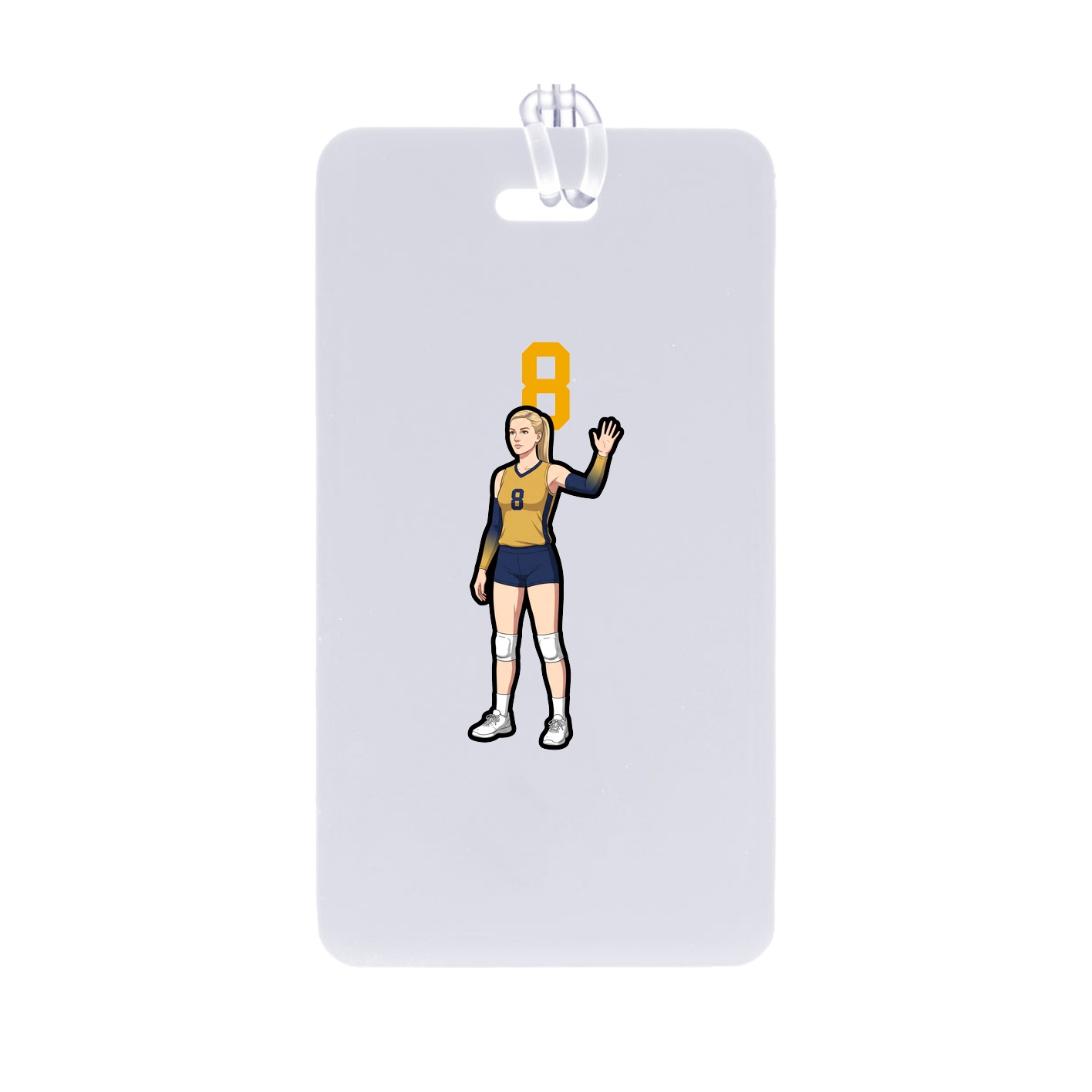 Bag Tag — Number Top in Classic