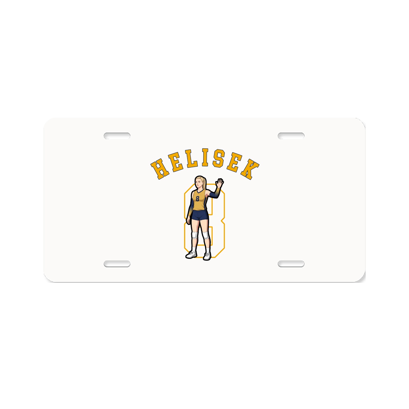 License Plate — Shirsey Arch in Classic
