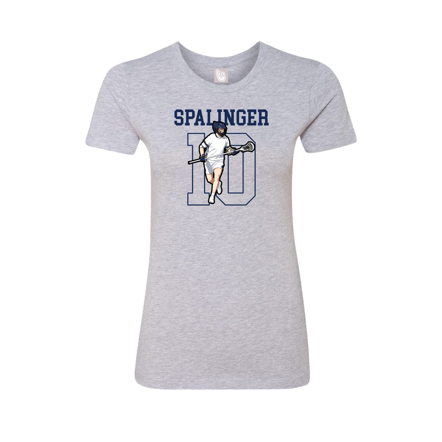 Fitted Women's Tee — Shirsey in Grey