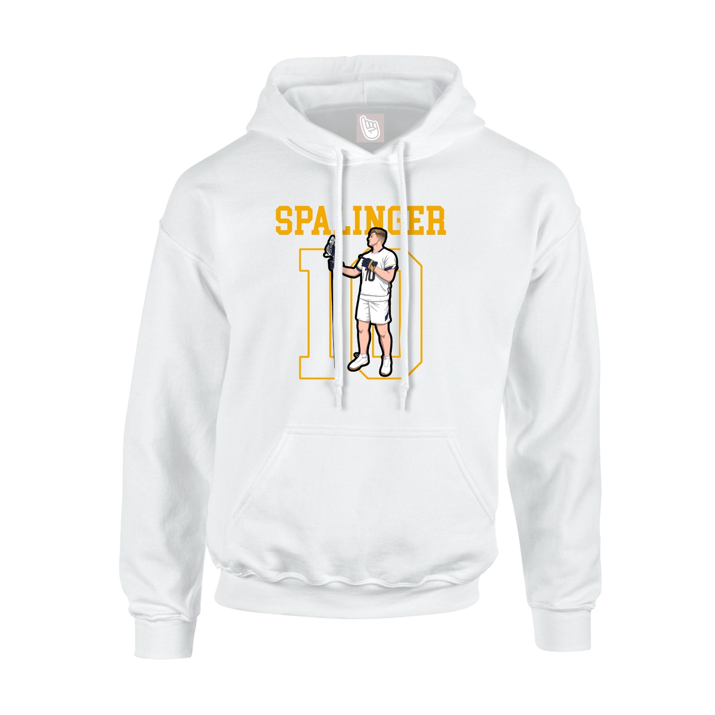 Hoodie — Shirsey in White
