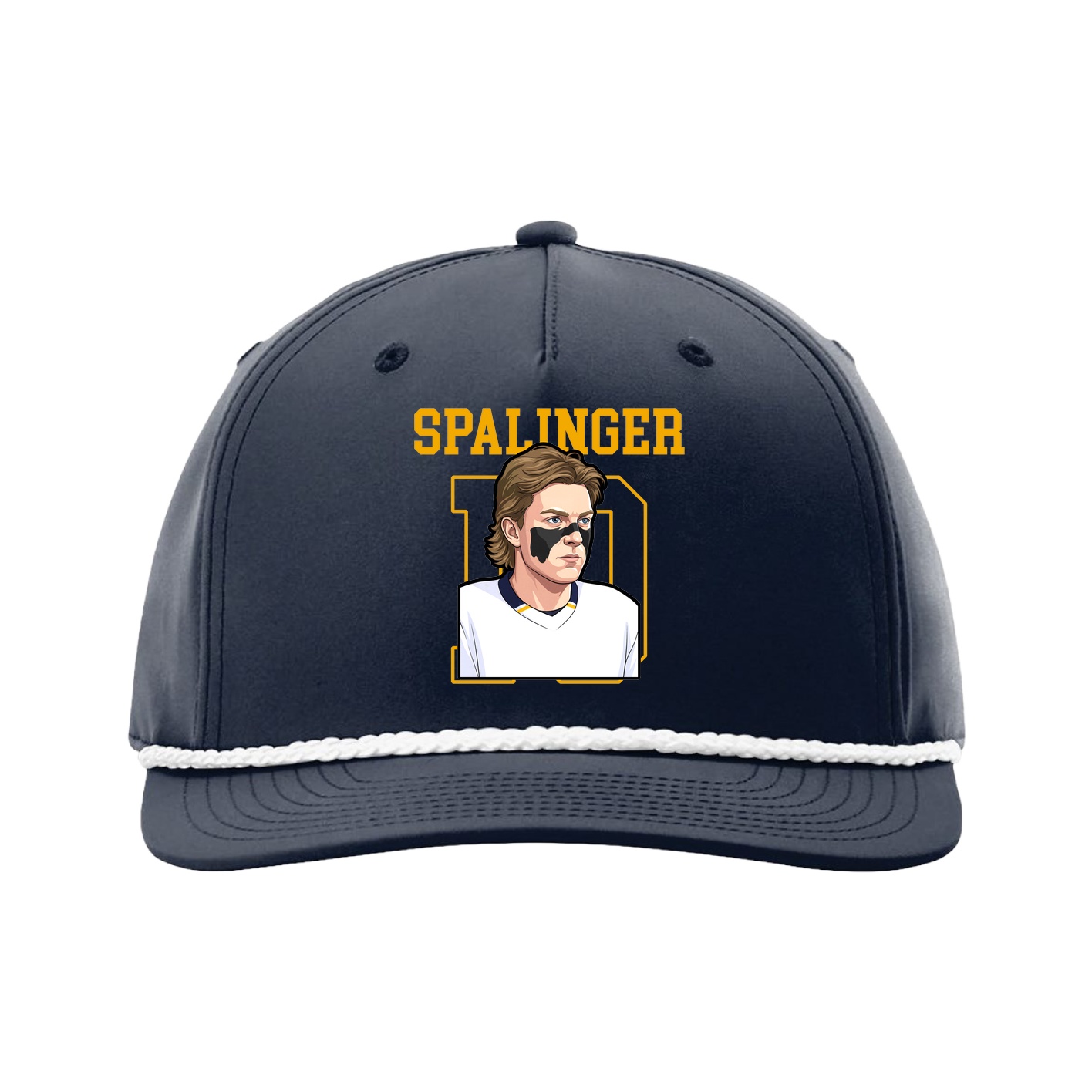 Five-Panel Classic Rope Cap — Shirsey in Navy