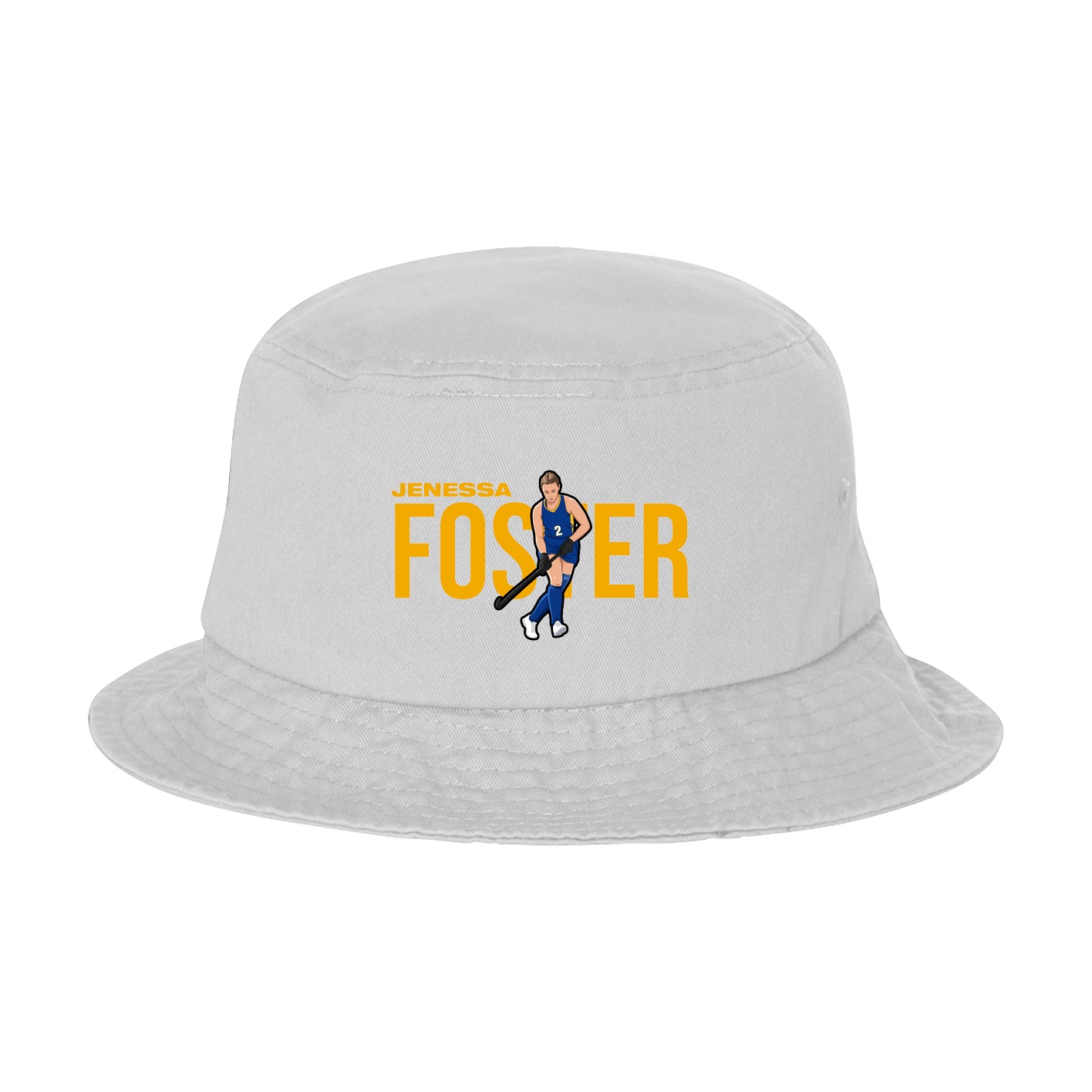 Bucket Cap — Player Name in White