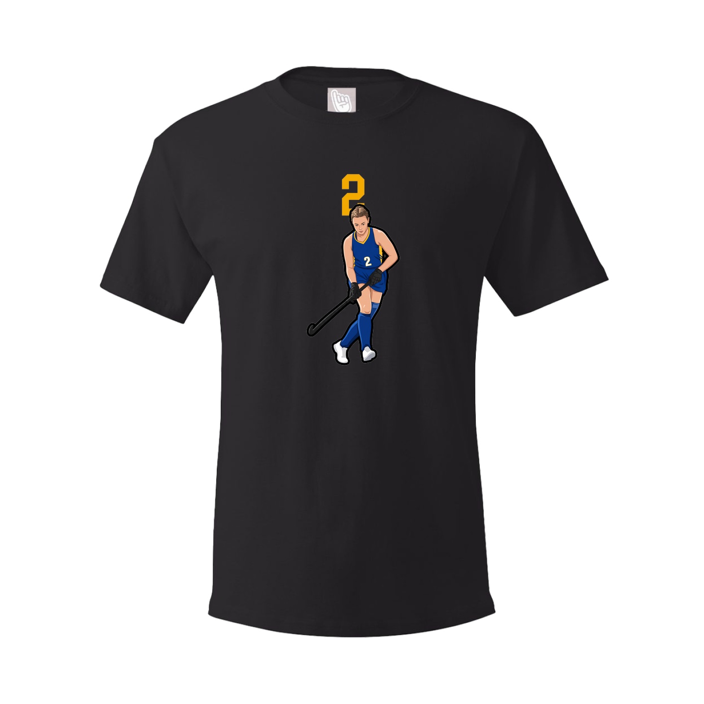 Tee — Number Top in Black