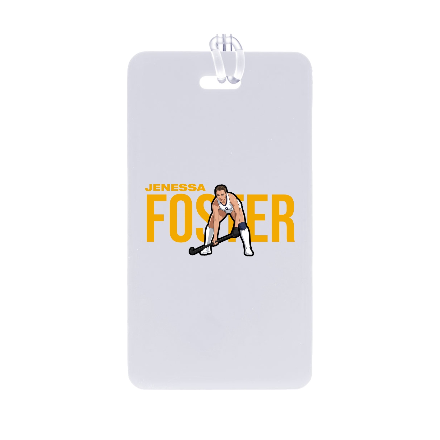 Bag Tag — Player Name in Classic