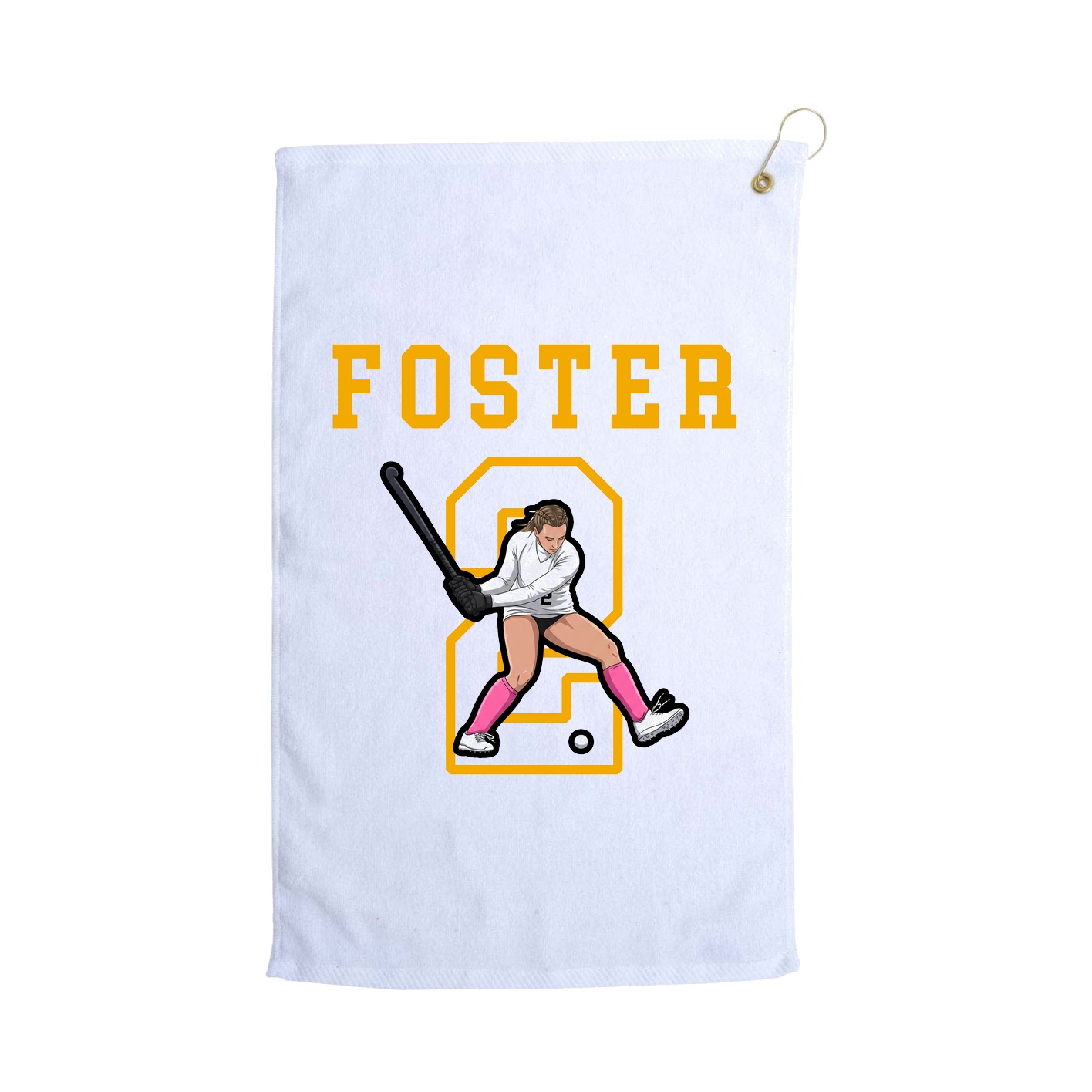 Golf Towel — Shirsey in White