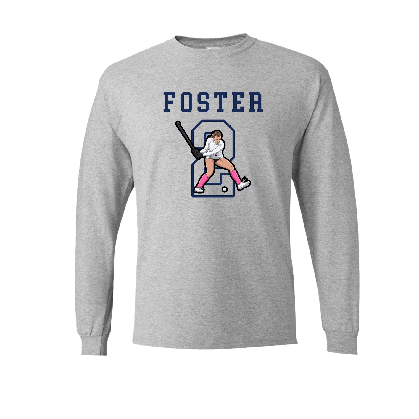 Long Sleeve Tee — Shirsey in Grey