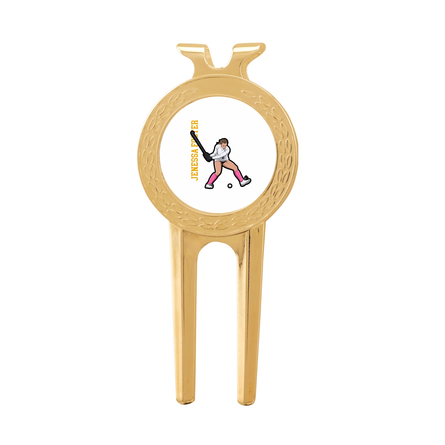 Divot Tool with Ball Marker — Name Vertical in Classic