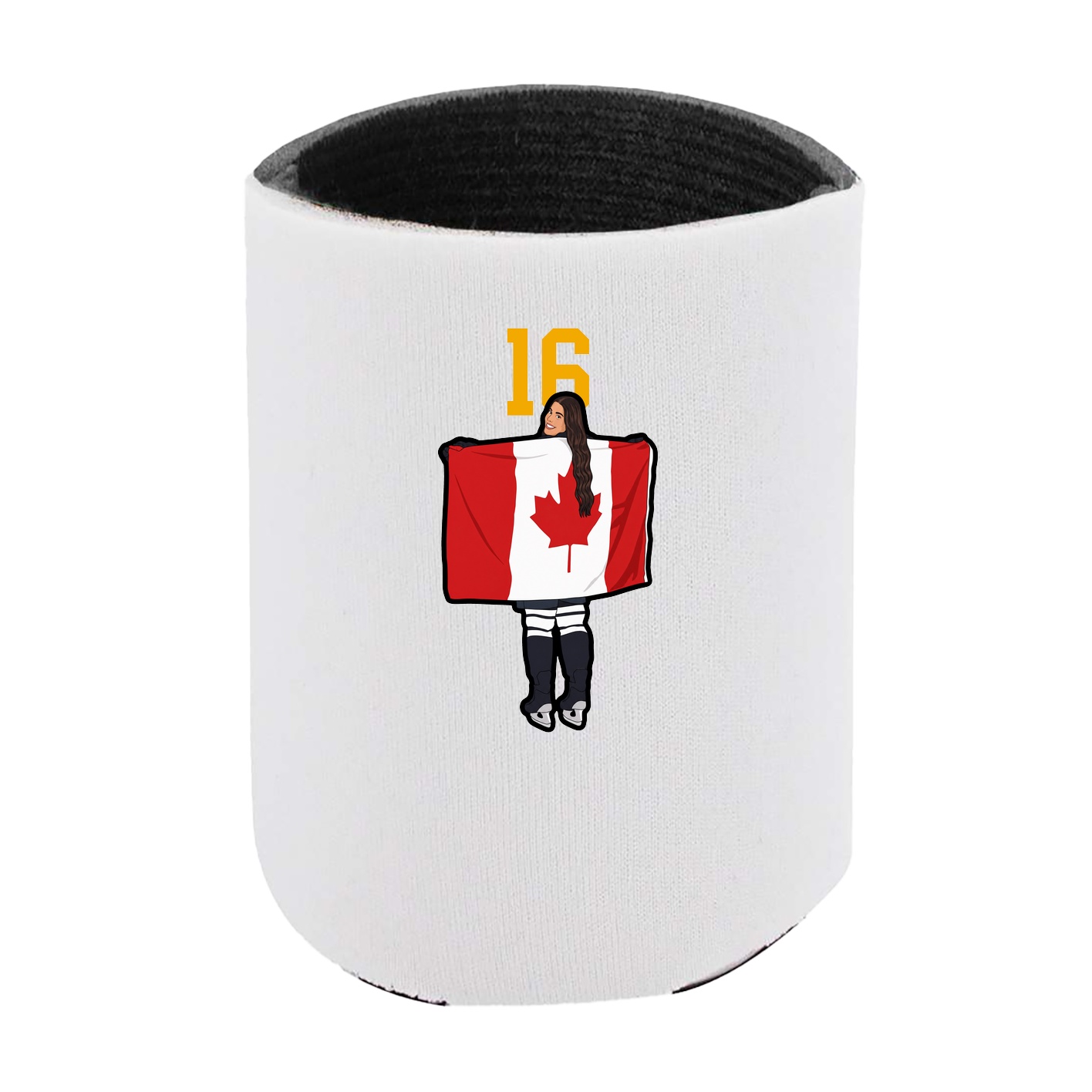 Can Holder — Number Top in White