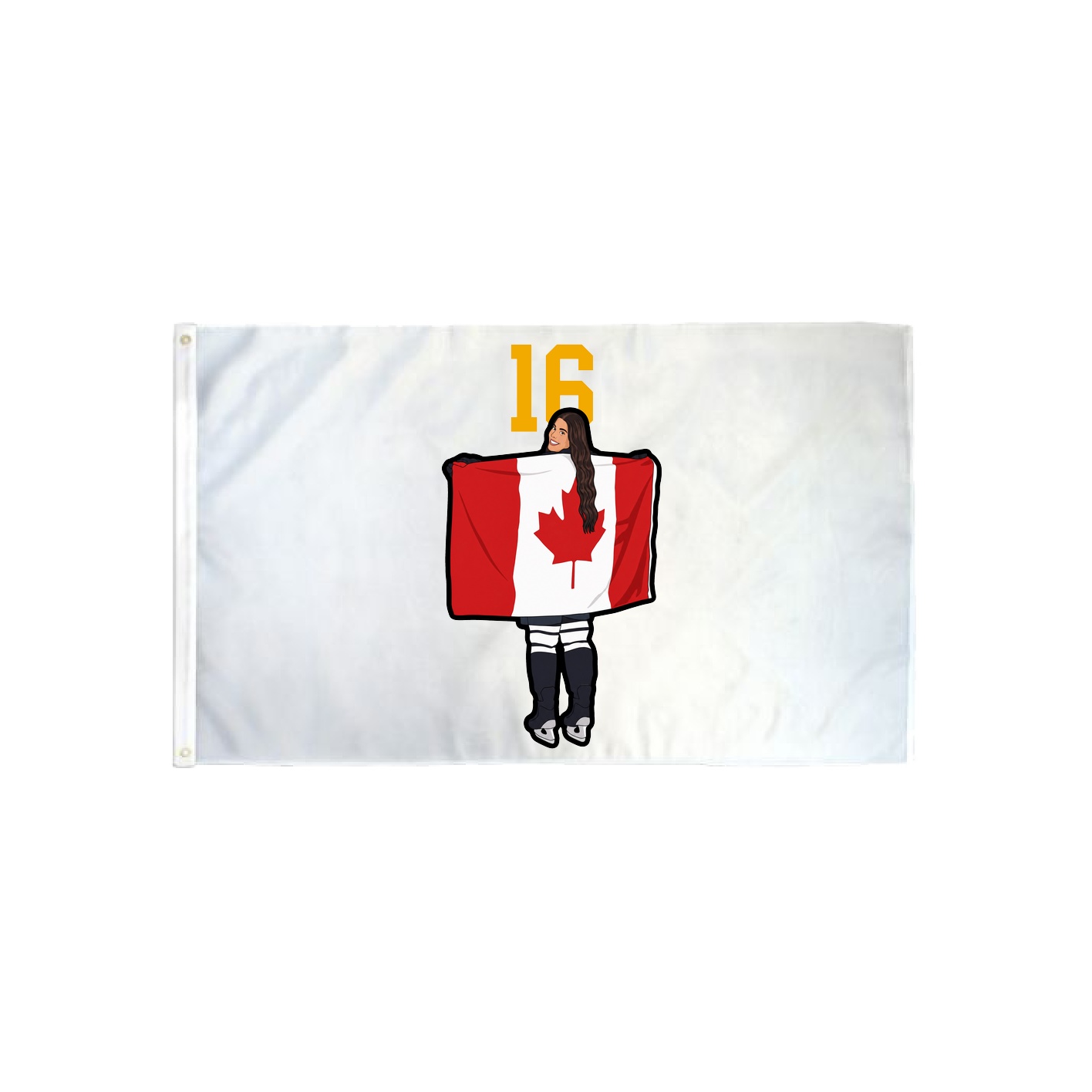 3x5 Flag — Number Top in Classic